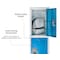 Adiroffice 12 in W, 12 in D, 72 in H, Steel ADI629-204-BLU-4PK - alternate 2